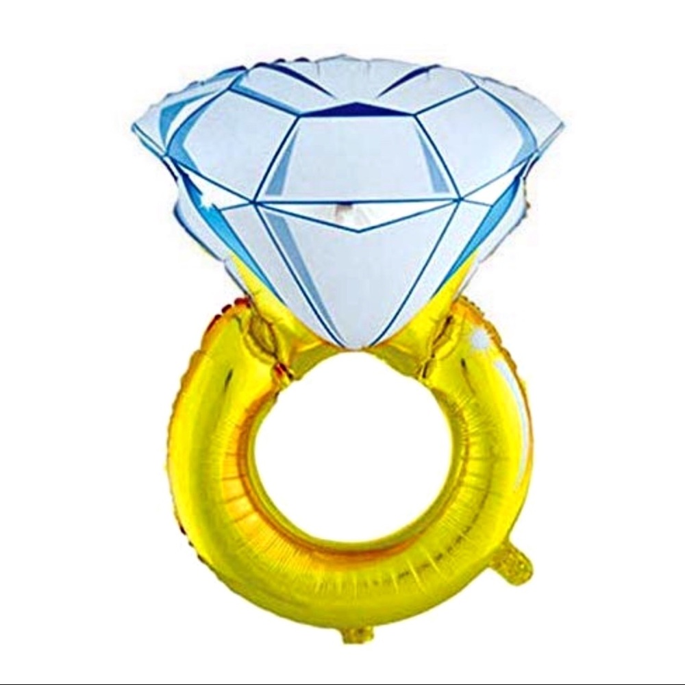 Gold Balloons SHE SAID OKURRR Engagement Ring Kit - Picture 4 of 6
